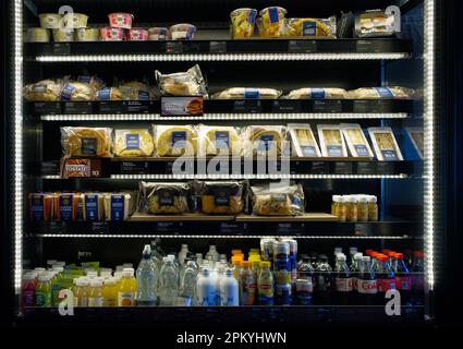 Sandwiches im Café Nero Stockfoto