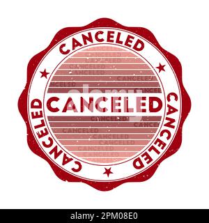 Abgebrochenes Badge. Grunge-Wort-runder Stempel mit Textur im Farbmotiv von Liebling. Geometrisches Design im Vintage-Stil mit Verlaufsstreifen. Stock Vektor