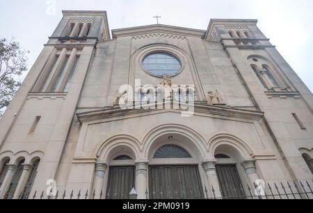 Campinas-sp,brasilien-April 09,2023 Gemeinde Unsere Lady von rosario (paróquia nossa senhora do rosario). Stockfoto