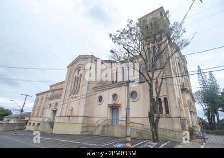 Campinas-sp,brasilien-April 09,2023 Gemeinde Unsere Lady von rosario (paróquia nossa senhora do rosario). Stockfoto