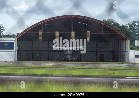 Campinas-sp,brasilien-April 09,2023 Campos dos Amarais State Airport - SDAM. Stockfoto