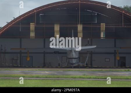 Campinas-sp,brasilien-April 09,2023 Campos dos Amarais State Airport - SDAM. Stockfoto