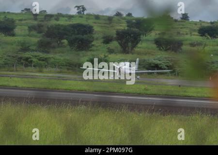 Campinas-sp,brasilien-April 09,2023 Campos dos Amarais State Airport - SDAM. Stockfoto