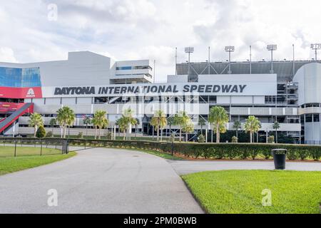 Daytona International Speedway in Daytona Beach, FL, USA. Stockfoto