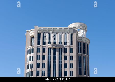 CNL-Hauptquartier im Zentrum von Orlando. Stockfoto