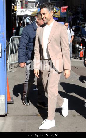 New York, New York, USA. 10. April 2023. Ramon Rodriguez hat am Good Morning America die neue Saison von will Trent am 10. April 2023 in New York City bekannt gemacht. Kredit: Rw/Media Punch/Alamy Live News Stockfoto