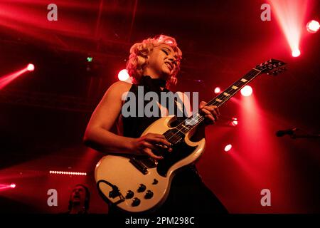 Mailand Italien 2. April 2023 Samantha Fish & Jesse Dayton live im Magazzini Generali Milan © Roberto Finizio / Alamy Stockfoto