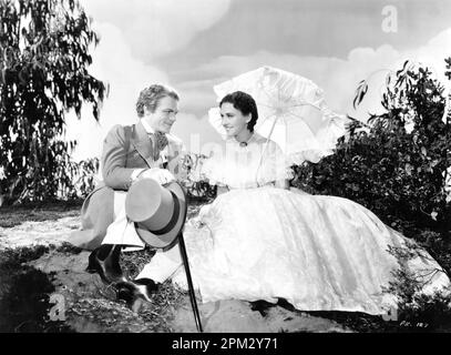 JAMES CAGNEY und MARGARET LINDSAY in FRISCO KID 1935 Regisseur LLOYD BACON Kleider Orry-Kelly Warner Bros Stockfoto