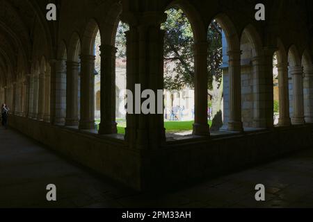 Kloster der Kathedrale Basilika der Himmelfahrt der Jungfrau Maria von Santander Kantabrien Spanien Stockfoto