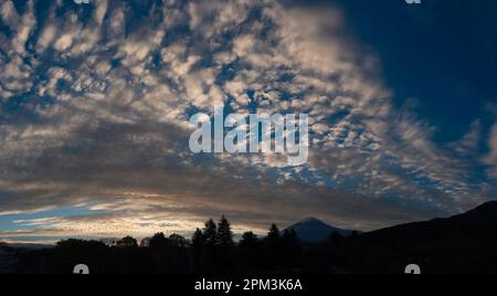 Fuji, japanischer Nationalschatz und Ikone. Stockfoto