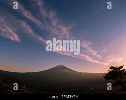 Fuji, japanischer Nationalschatz und Ikone. Stockfoto