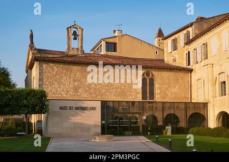 Frankreich, Gers, Auch, Bühne auf dem Weg nach Compostela, America Auch Museum (ehemals Jacobins Museum) Stockfoto