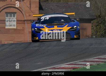 British GT Championship, 2023 Intelligent Money, Oulton Park Racing Circuit, Greystone GT, McLaren 720S GT3 Evo Stockfoto