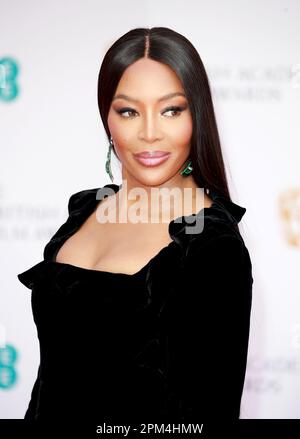 Naomi Campbell nimmt an den EE British Academy Film Awards 2022 in der Royal Albert Hall in London Teil. Stockfoto