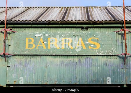 Barras Marktzeichen, Glasgow, Schottland, Großbritannien, Europa Stockfoto