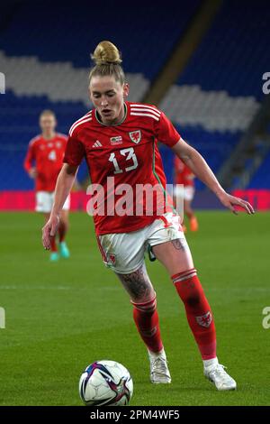 Rachel Rowe, Wales 4 gegen 1 Nordirland Stockfoto