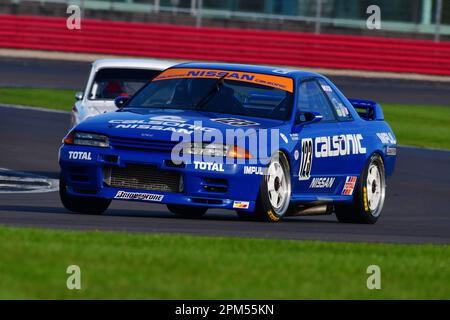 RIC Wood, Nissan Skyline GT-R, eine Stunde Rennstrecke für eine Kombination aus Historic Touring Car Challenge, HTCC, Tony Dron Trophy for Touring Cars, Stockfoto