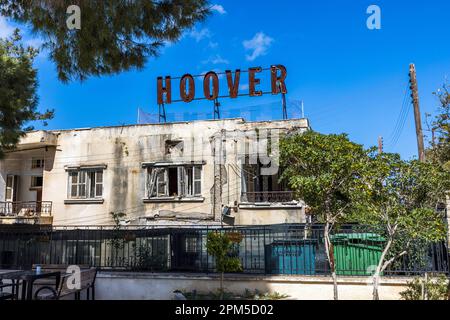 Die zerstörte Stadt Varosha in der Nähe von Famagusta, Zypern Stockfoto