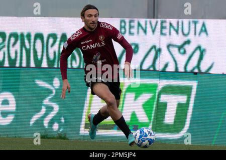 Oreste Granillo Stadium, Reggio Calabria, Italien, 10. April 2023, Di Chiara Gianluca Reggina Portrait während Reggina 1914 vs Venezia FC - Italienisch so Stockfoto