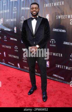 Burbank, USA. 11. April 2023. Everett Osborne trifft am 11. April 2023 in Burbank, Kalifornien, zur „Sweetwater“ Los Angeles Premiere im Steven J. Ross Theatre im Warner Bros Studio ein. © Lisa OConnor/AFF-USA.com Kredit: AFF/Alamy Live News Stockfoto