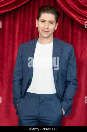 New York, USA. 11. April 2023. Michael Zegen nimmt am 11. April 2023 an der Premiere der letzten Staffel 5 von Amazon Prime Video im Highlight Room der Standard Highline in New York Teil. (Foto: Lev Radin/Sipa USA) Guthaben: SIPA USA/Alamy Live News Stockfoto