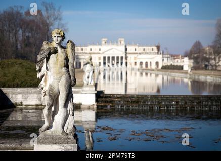 Villa pisani venezianische Villen Stockfoto