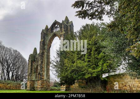 Guisborough Priorat Stockfoto