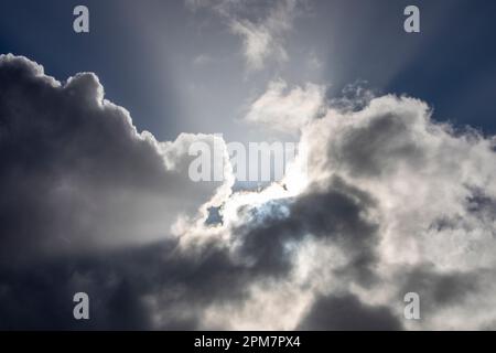 Gewitterwolken Stockfoto