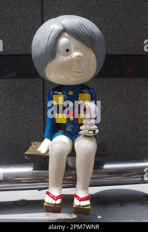 Gegege No Kitaro Figur in Chofu, Tokio, Japan Stockfoto