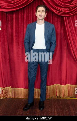 11. April 2023, New York, New York, USA: Michael Zegen nimmt an der Abschlussfeier der Saison 5 von Amazon Prime „The Marvelous Mrs. Maisel“ im Highlight Room in der Standard Highline Teil (Kreditbild: © Lev Radin/Pacific Press via ZUMA Press Wire) – NUR REDAKTIONELLE VERWENDUNG! Nicht für den kommerziellen GEBRAUCH! Stockfoto