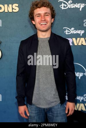 Los Angeles, Ca. 11. April 2023. Sean Giambrone auf der Disney Premiere von Rennervations im Westwood Regency Village Theatre in Los Angeles, Kalifornien, am 11. April 2023. Kredit: Faye Sadou/Media Punch/Alamy Live News Stockfoto