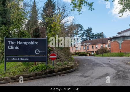 Die Hampshire Clinic, privates Krankenhaus in Basingstoke, England, Großbritannien Stockfoto