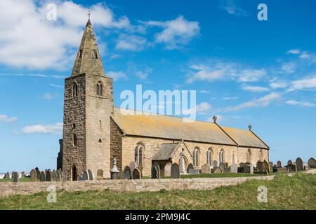 St Bartholomews Church, Newbiggin by the Sea, Northumberland, England, Großbritannien Stockfoto