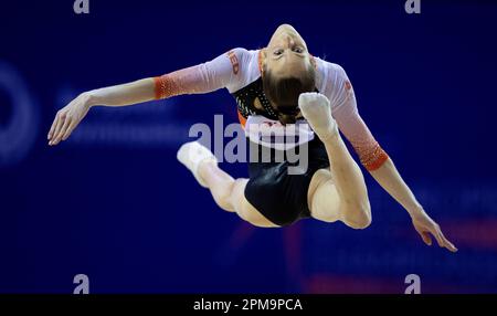 ANTALYA - Naomi Visser in Aktion während der Qualifikation der Europameisterschaft in der Türkei. ANP IRIS VANDEN BROEK Stockfoto