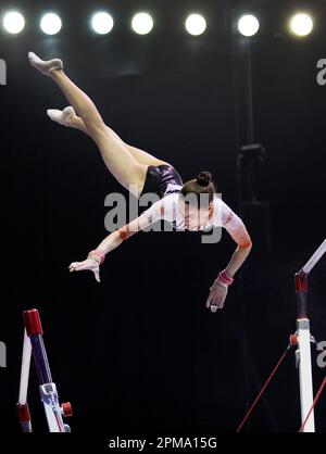 ANTALYA - Naomi Visser in Aktion während der Qualifikation der Europameisterschaft in der Türkei. ANP IRIS VAN DEN BROEK niederlande raus - belgien raus Stockfoto