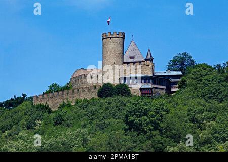 Schloss Biedenkopf, Klimakrankenhaus Biedenkopf, Bezirk Marburg-Biedenkopf, Hessen, Deutschland Stockfoto