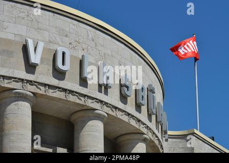 Volksbühne, Rosa-Luxemburg-Platz, Mitte, Berlin, Deutschland Stockfoto