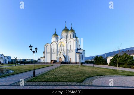 Kathedrale von St. Andrew, der erste Anrufer in Gelendzhik, Russland. Stockfoto