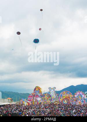 Sumpango Giant Kite Festival am Tag der Toten in Guatemala Stockfoto