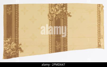 Seitenwand (USA); maschinenbedruckt auf Papier; 48,5 x 28 cm (19 1/8 x 11 Zoll) Stockfoto