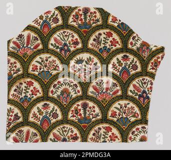 Textil (Frankreich); hergestellt von Oberkampf & Cie. (Frankreich); Baumwolle Stockfoto