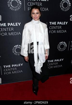 New York City, NY, 12/04/2023, Keri Russell nimmt am 12. April 2023 am 10. Jubiläum der Amerikaner im Paley Center for Media in New York City Teil, NY ©Steven Bergman/AFF-USA.COM Stockfoto