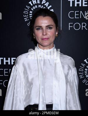 12. April 2023, New York City, NY, USA: 12. April 2023, New York, New York, USA: Keri Russell besucht das Paley Center for Media feiert das 10. Jubiläum der Serie Debüt von „The Americans“ im Paley Center for Media in New York. â Photo Image Press/ZUMA Press (Kreditbild: © Photo Image Press via ZUMA Press Wire) NUR REDAKTIONELLE VERWENDUNG! Nicht für den kommerziellen GEBRAUCH! Stockfoto