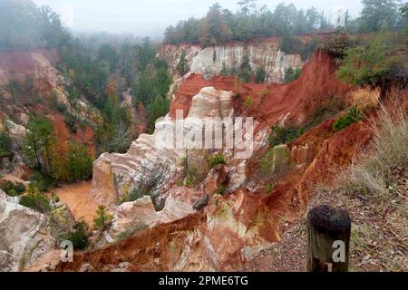 PROVIDENCE CANYON STATE PARK Stockfoto