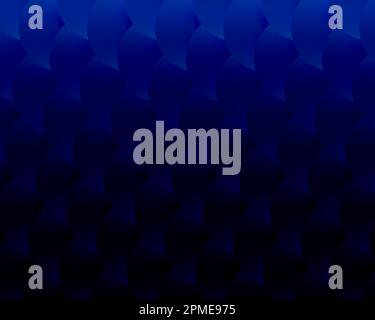 Blauer abstrakter Hintergrund, verlaufender dynamischer blauer Hintergrund Stockfoto