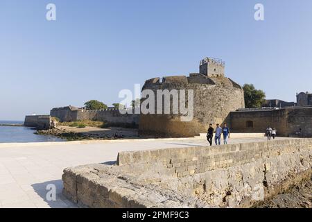Indien, Dadra und Nagar Haveli und Daman und Diu, Diu, das Fort Stockfoto
