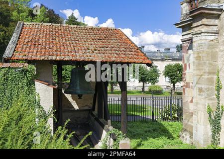 Frankreich, Meurthe et Moselle, Gerbéviller, Kapelle des ehemaligen Klosters Carmelite, auch bekannt als palatinkapelle, gehört zur Burg von Gerbeviller Stockfoto