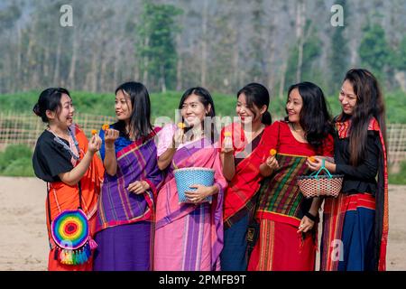 Biju Festival in Chittagong Hill Tracts, Bangladesch Stockfoto