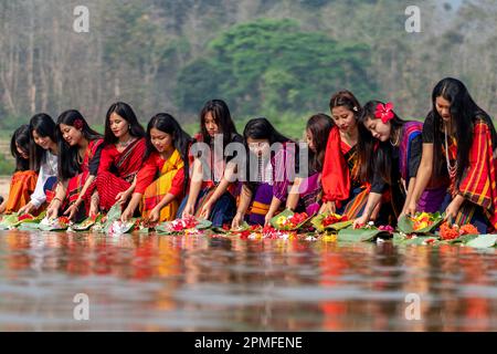 Biju Festival in Chittagong Hill Tracts, Bangladesch Stockfoto