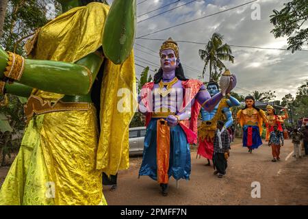 Indien, Kerala, Seematti, Thaipusam hindu Festival Stockfoto